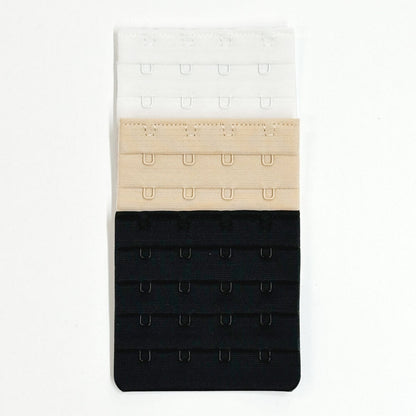 3-Pack Triple Hook Bra Extenders